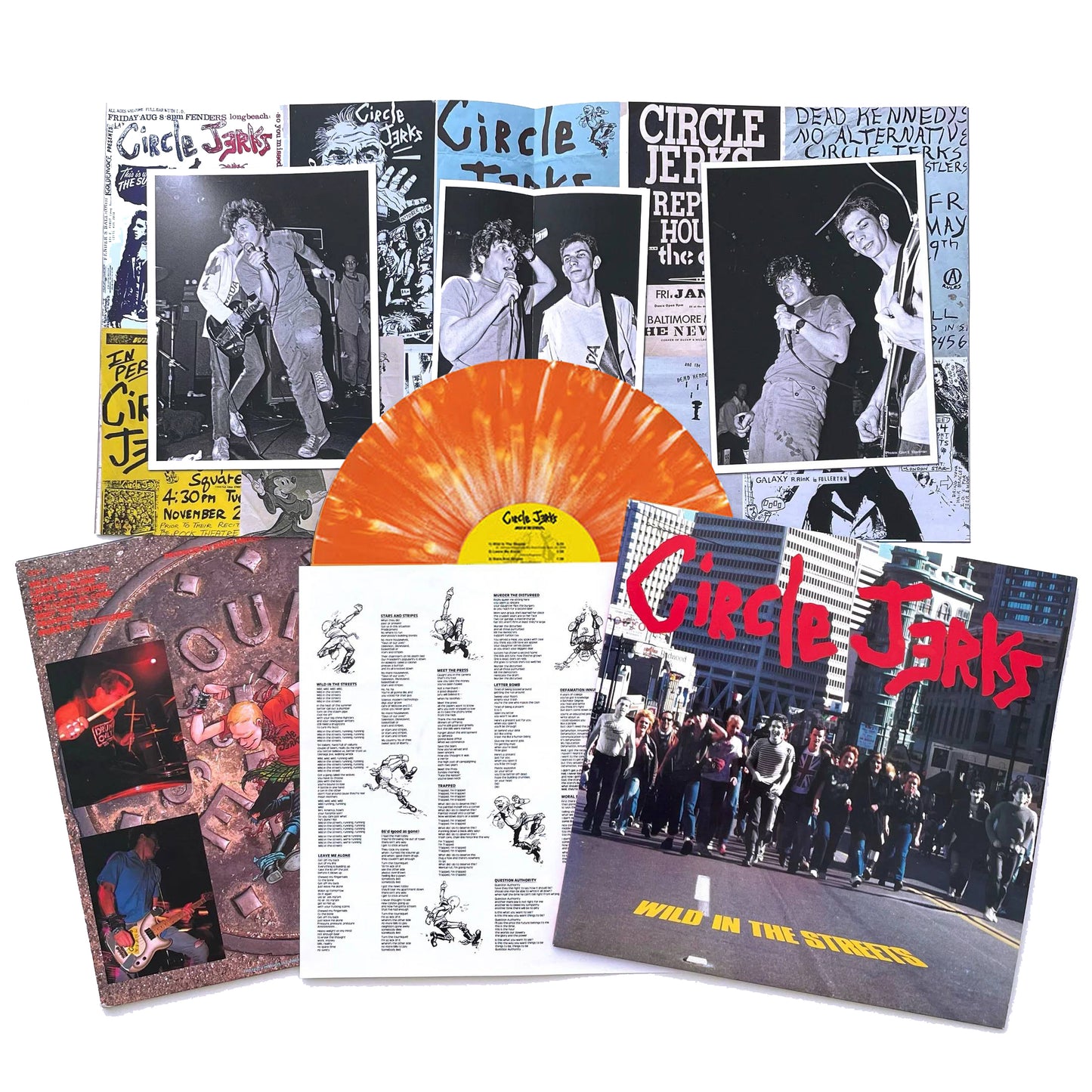 Wild In the Streets Deluxe Edition LP (Orange Splatter)