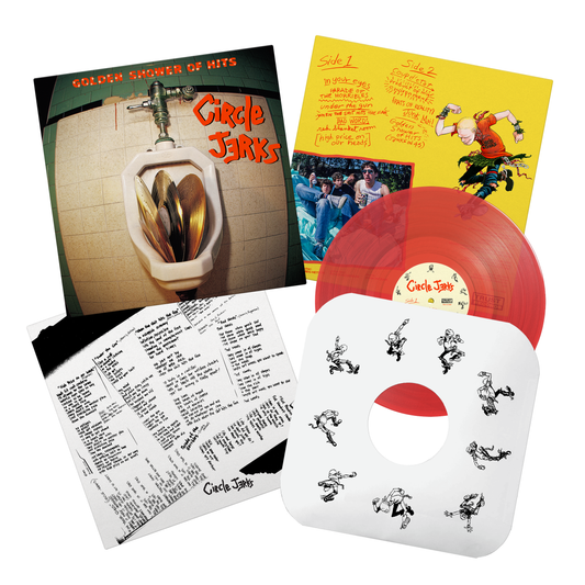 Golden Shower of Hits LP (Red) & When The Shit Hits The Fan 7" (Red) Bundle