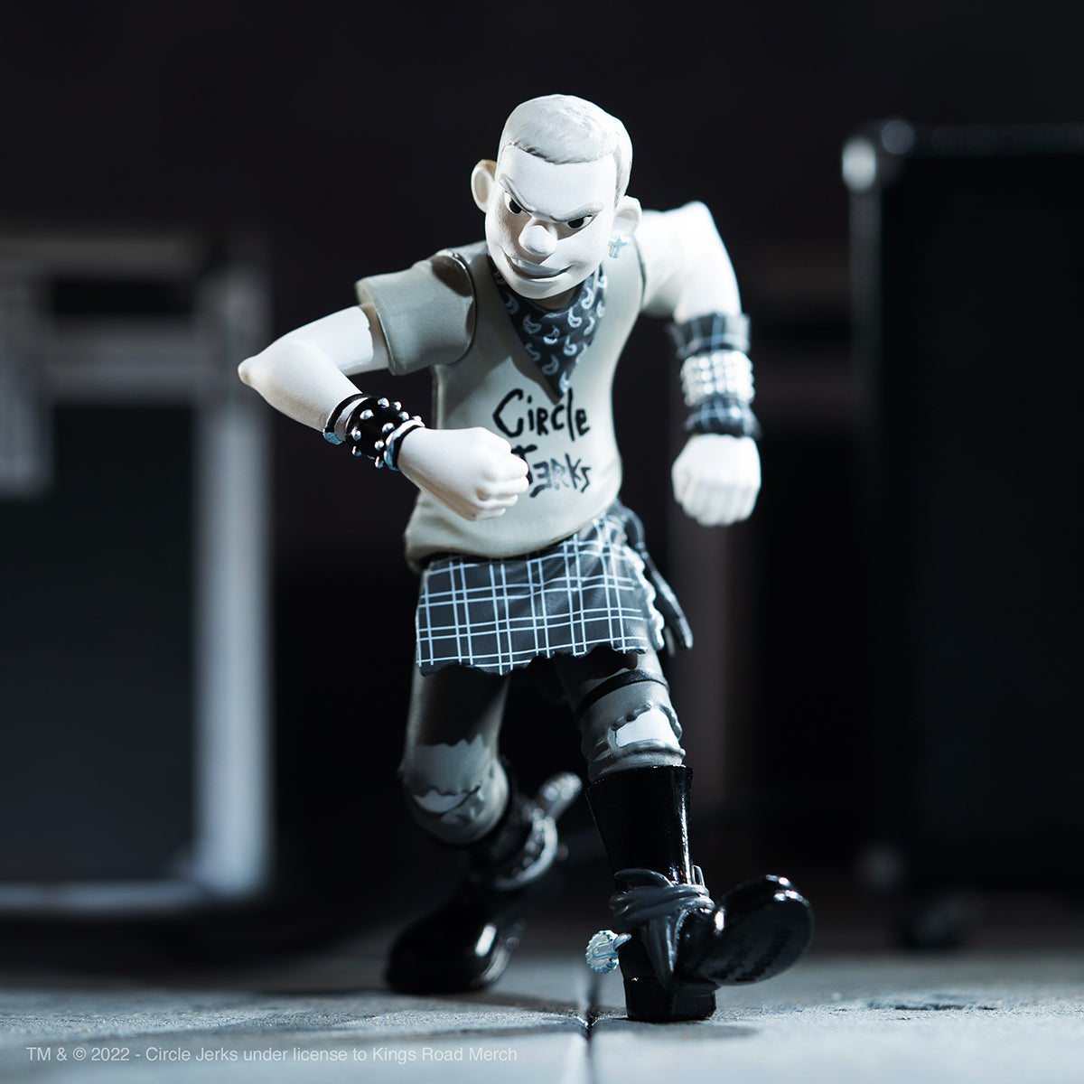 Skank Man ReAction Figure (Grayscale) – Circle Jerks