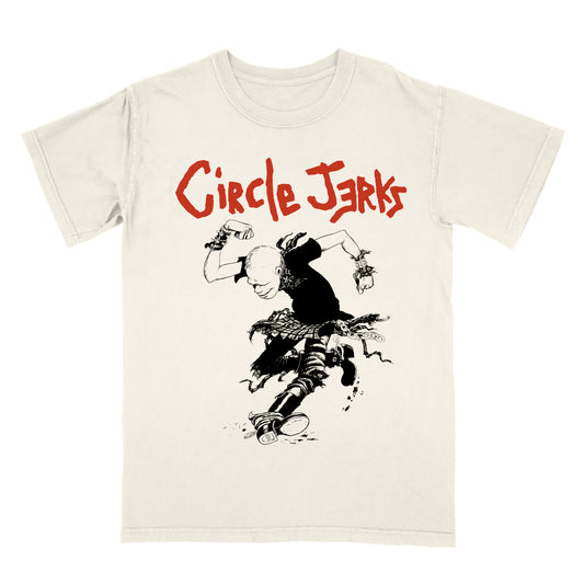 Skankman Outline T-Shirt (Ivory)