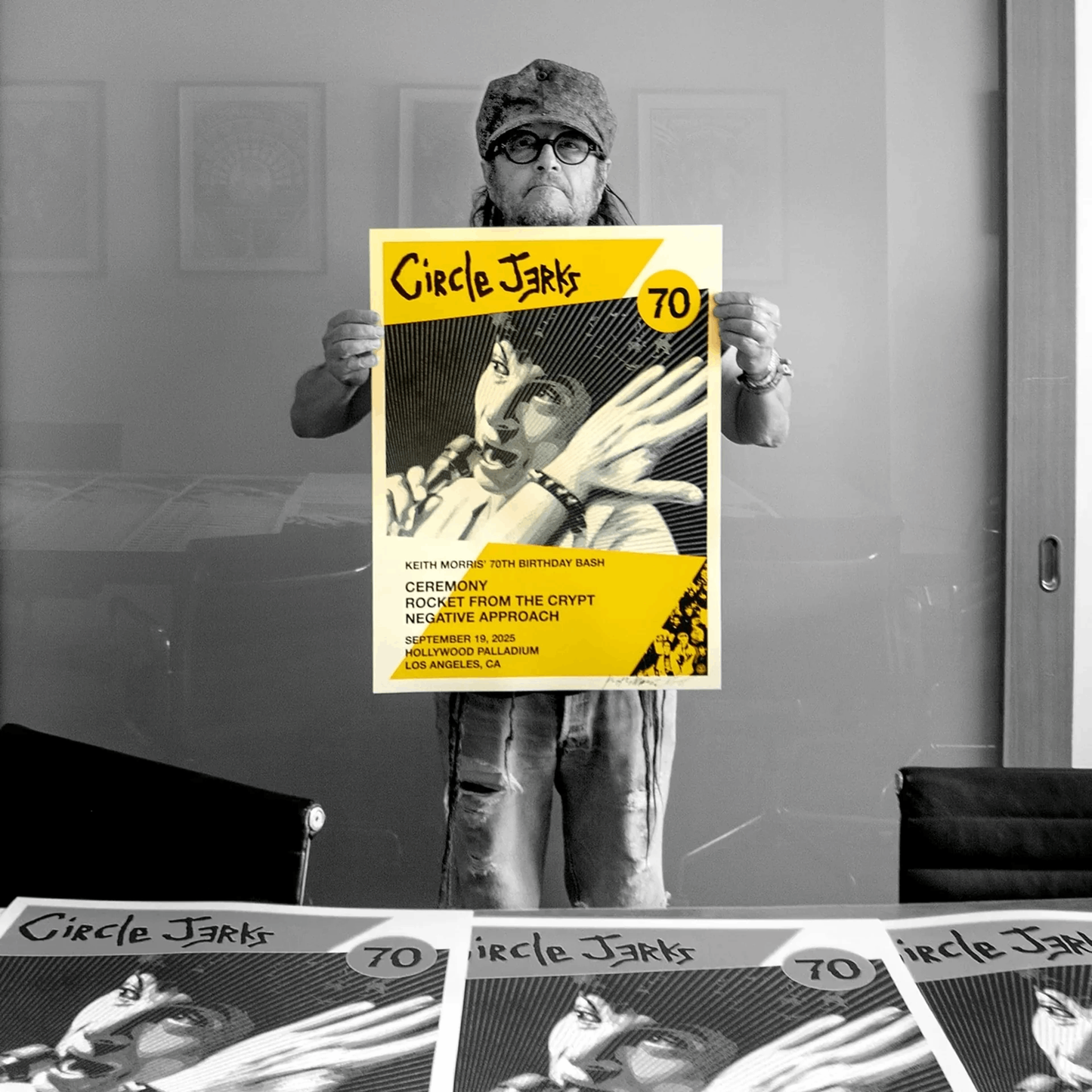 Keith's 70th Bash Poster (Signed)