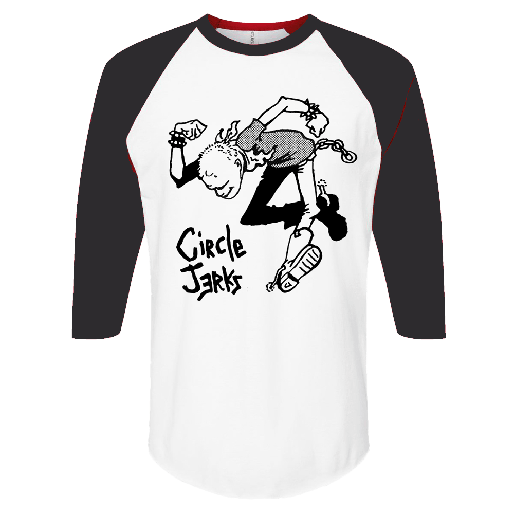 Skankman Raglan (White/Black)