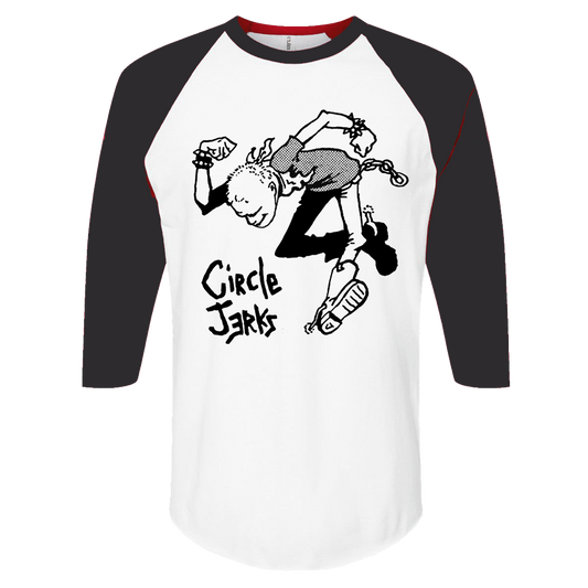 Skankman Raglan (White/Black)