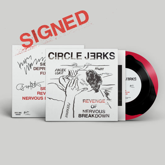 Revenge Of Nervous Breakdown SIGNED 7-Inch (Red/Black)