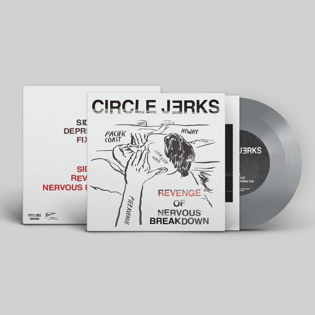 Circle Jerks - Revenge Of Nervous Breakdown 7-Inch (Silver)