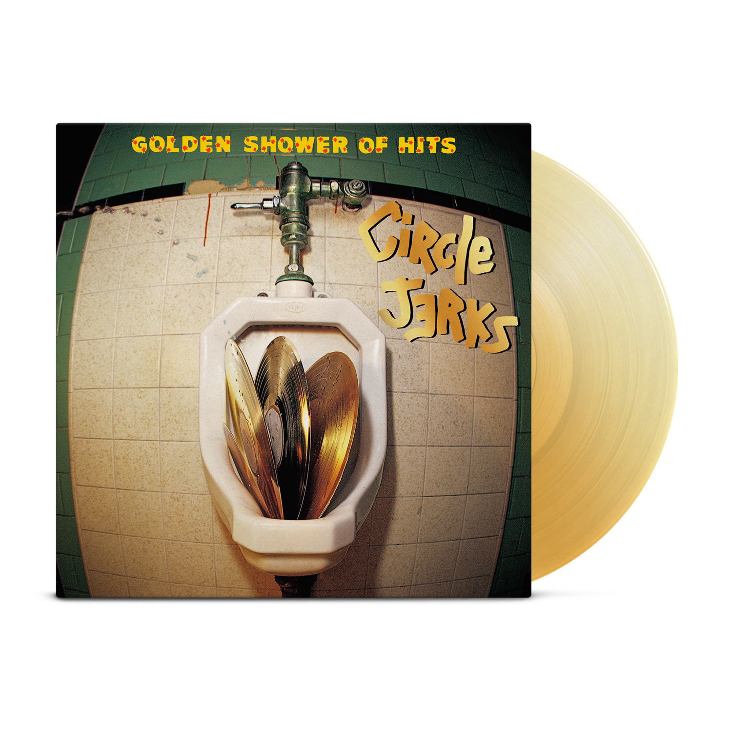 Golden Shower of Hits LP (Gold) & When The Shit Hits The Fan