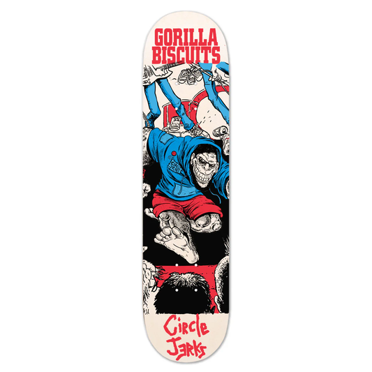Circle Jerks x Gorilla Biscuits Skate Deck (Gorilla)