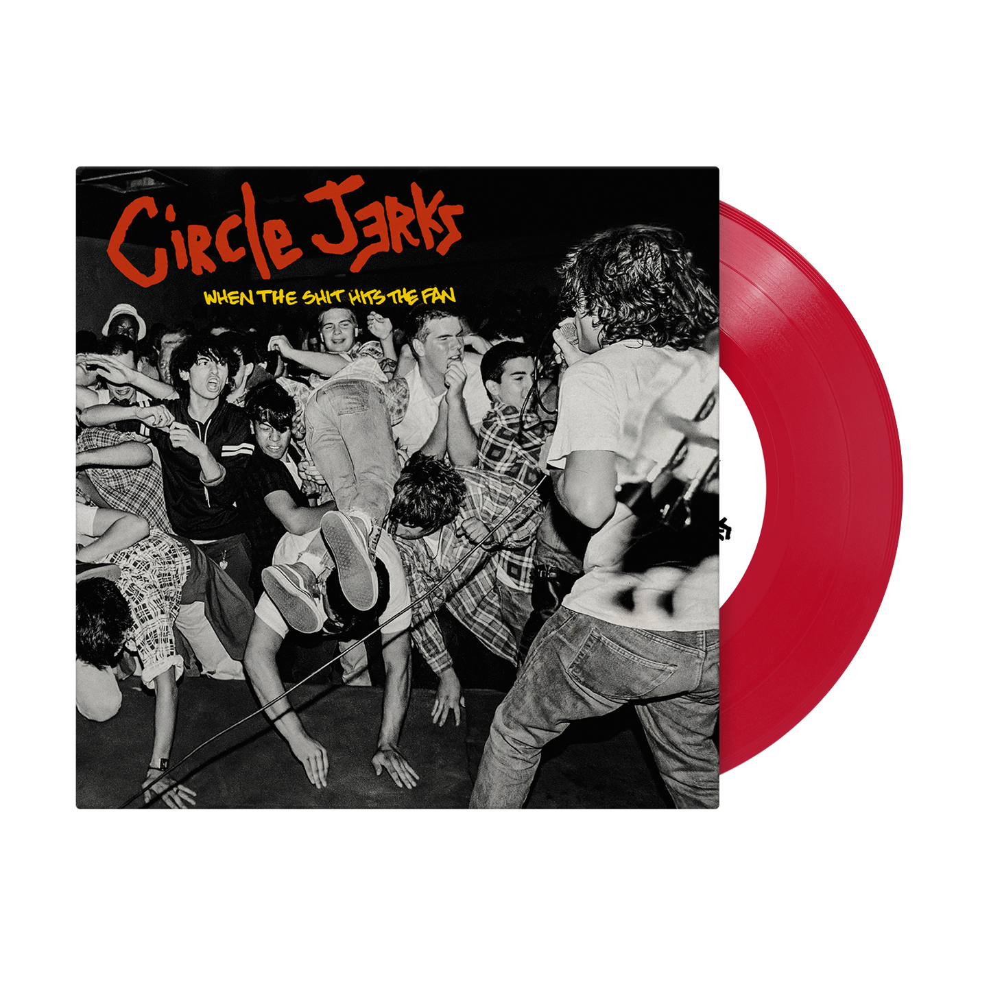 Golden Shower of Hits LP (Red) & When The Shit Hits The Fan 7" (Red) Bundle