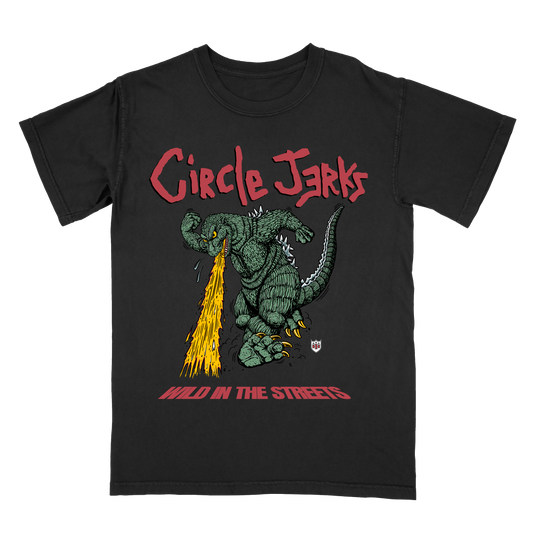 Circle Jerks Wild In The Streets T-Shirt (Black)