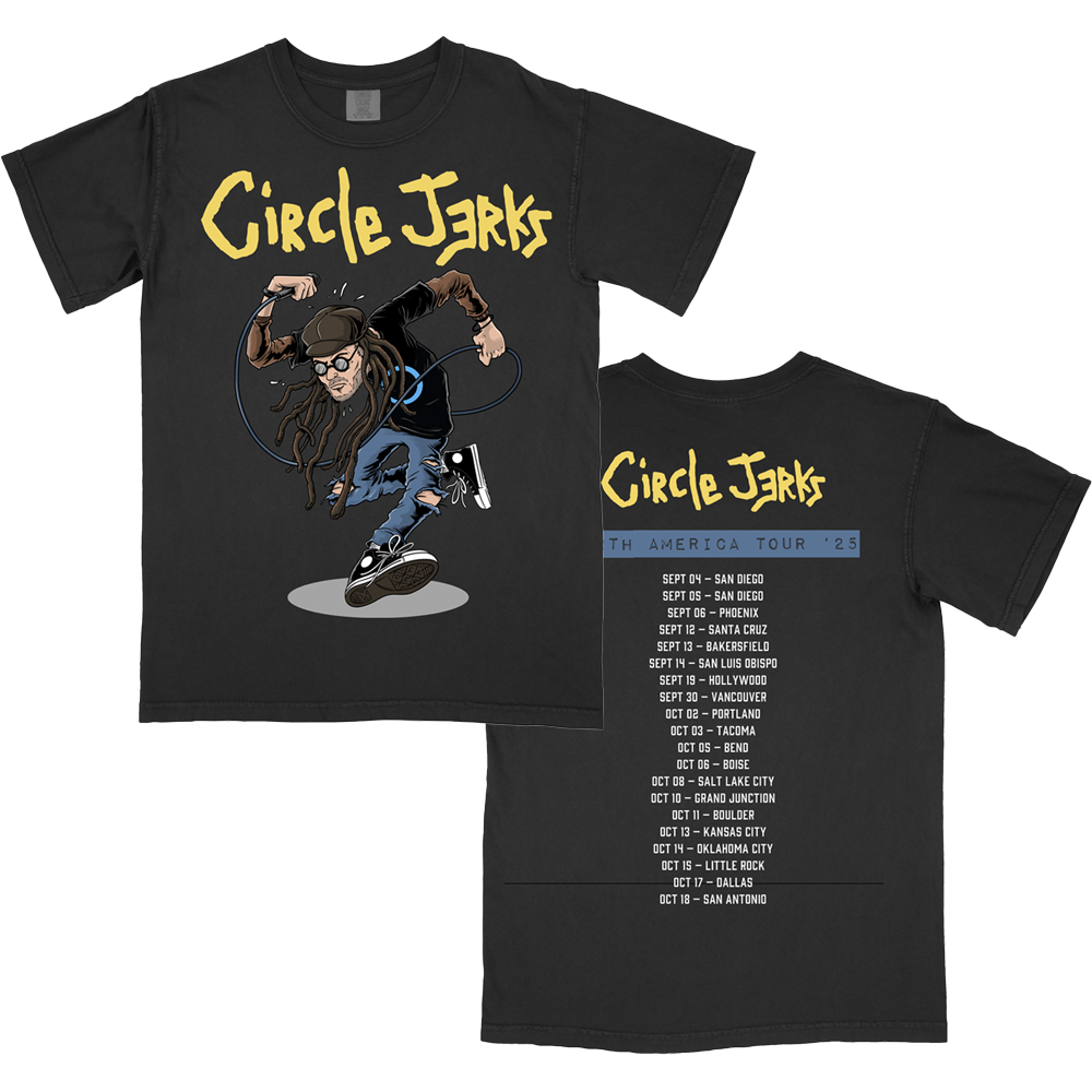 Skankman 2025 Tour T-Shirt (Black)