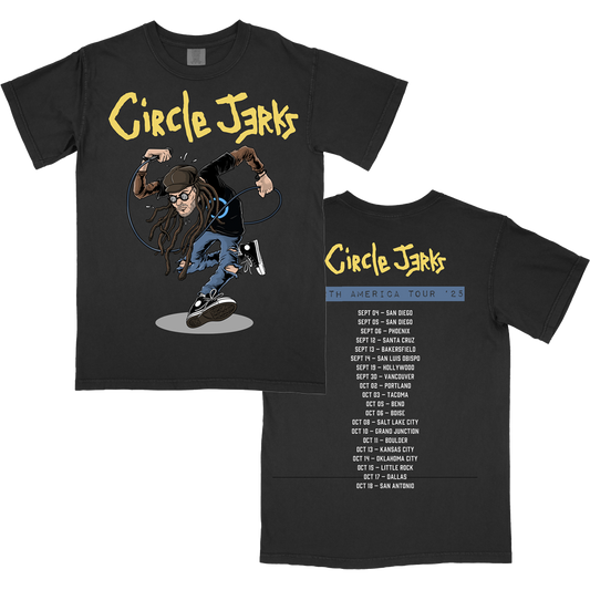 Skankman 2025 Tour T-Shirt (Black)